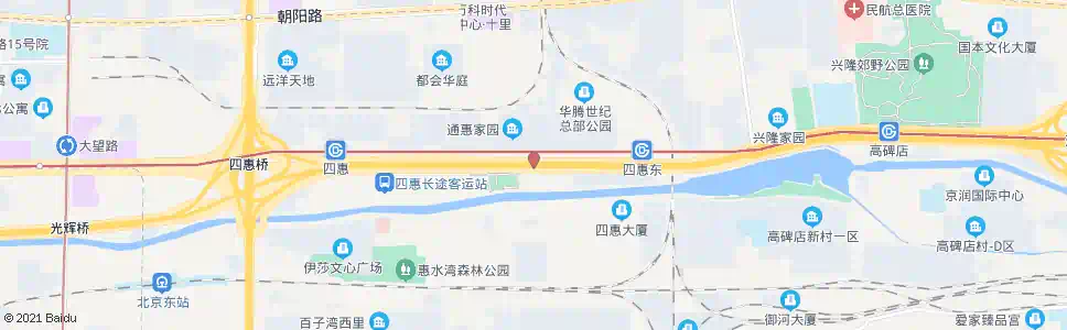北京陈家林_公交站地图_北京公交_妙搜公交查询2025