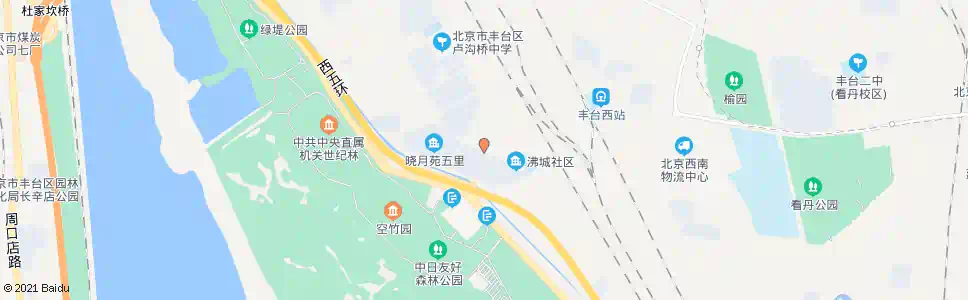 北京晓月苑八里_公交站地图_北京公交_妙搜公交查询2025
