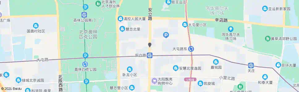 北京慧忠北里_公交站地图_北京公交_妙搜公交查询2025