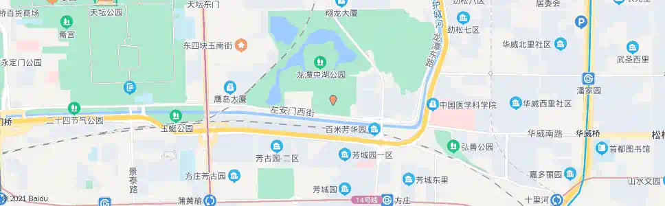 北京市少年宫站_公交站地图_北京公交_妙搜公交查询2025