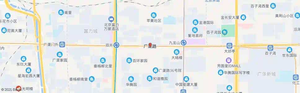 北京九龙花园_公交站地图_北京公交_妙搜公交查询2025