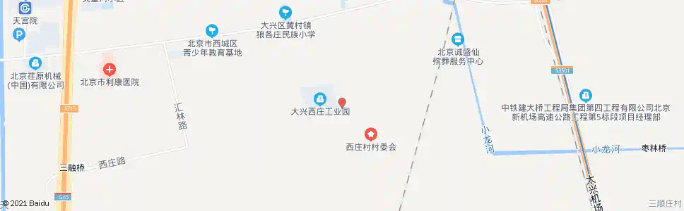 北京西庄村_公交站地图_北京公交_妙搜公交查询2025