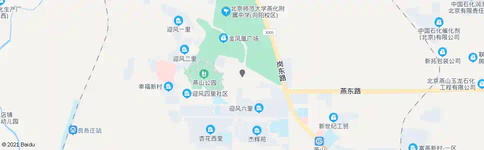 北京燕化影剧院_公交站地图_北京公交_妙搜公交查询2025