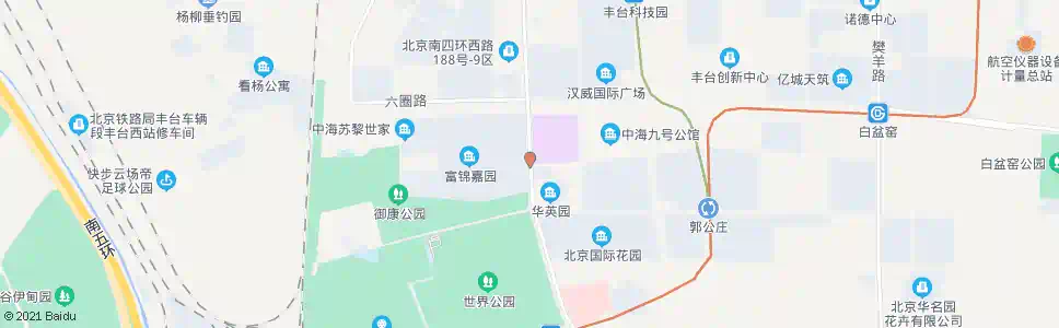 北京田何庄_公交站地图_北京公交_妙搜公交查询2025