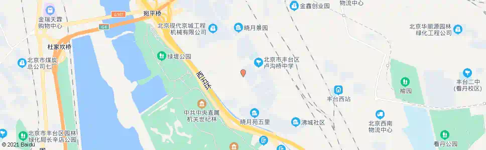 北京晓月苑二里_公交站地图_北京公交_妙搜公交查询2025