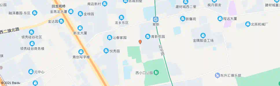 北京育新小区_公交站地图_北京公交_妙搜公交查询2025
