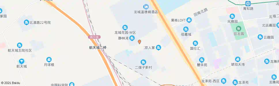北京二拨子新村东_公交站地图_北京公交_妙搜公交查询2025