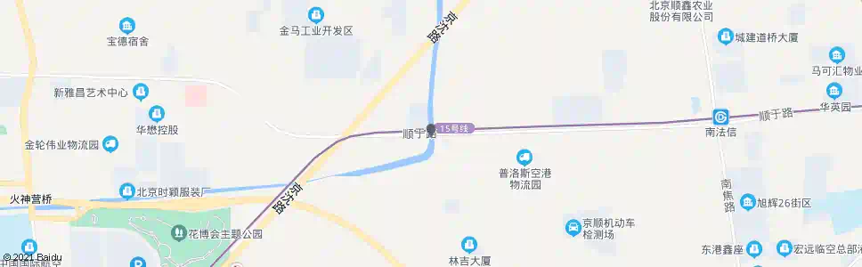 北京物流园西_公交站地图_北京公交_妙搜公交查询2025