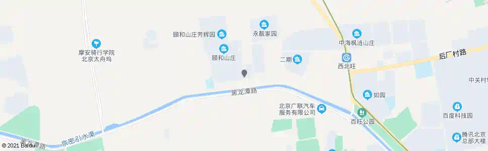 北京颐和山庄南口_公交站地图_北京公交_妙搜公交查询2025