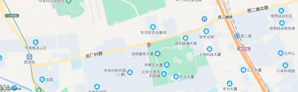 北京东北旺路西口_公交站地图_北京公交_妙搜公交查询2025