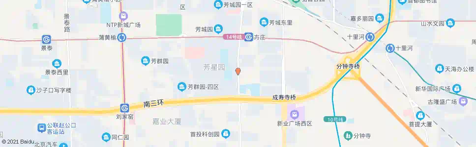 北京方庄桥_公交站地图_北京公交_妙搜公交查询2025