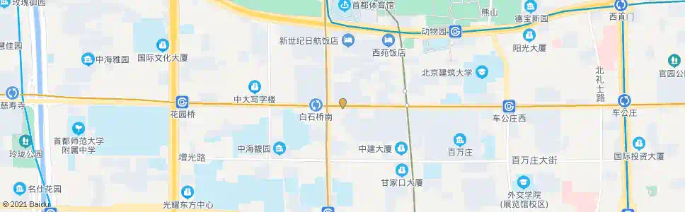 北京四道口东_公交站地图_北京公交_妙搜公交查询2025