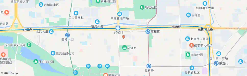 北京安定营_公交站地图_北京公交_妙搜公交查询2025