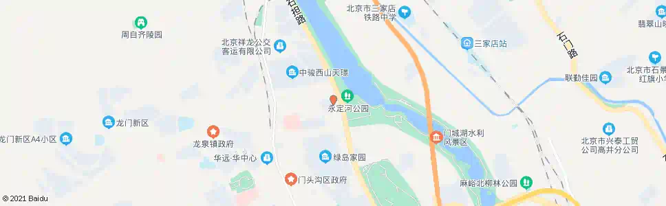 北京阁外山水小区_公交站地图_北京公交_妙搜公交查询2025