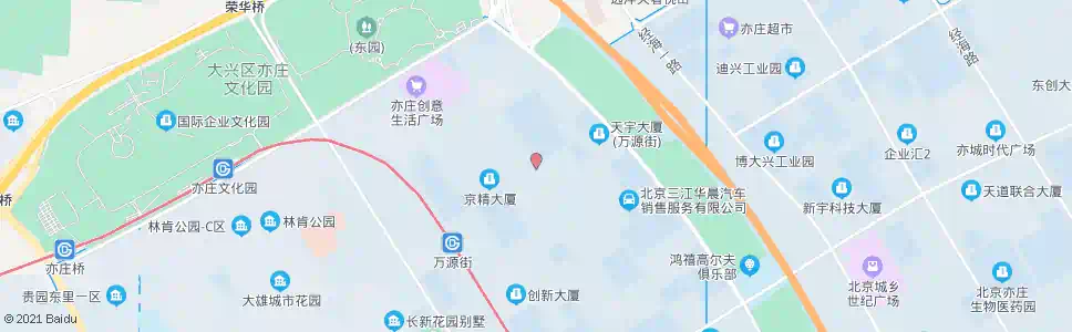 北京万源街东口_公交站地图_北京公交_妙搜公交查询2025