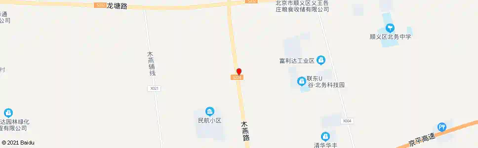 北京南辛庄户_公交站地图_北京公交_妙搜公交查询2025