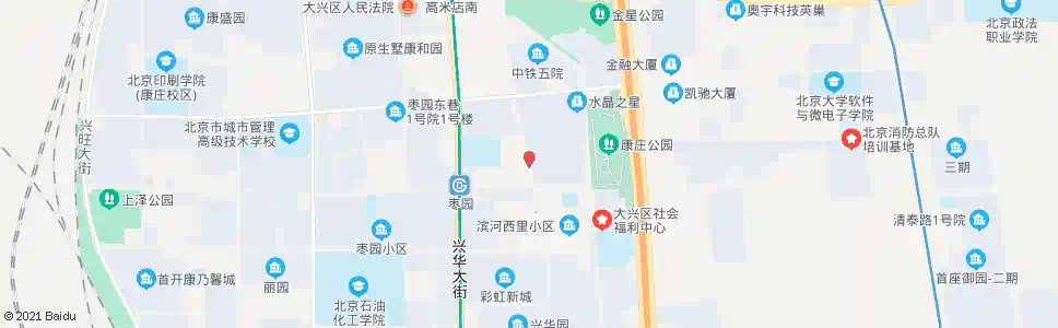 北京滨河西里北站_公交站地图_北京公交_妙搜公交查询2025