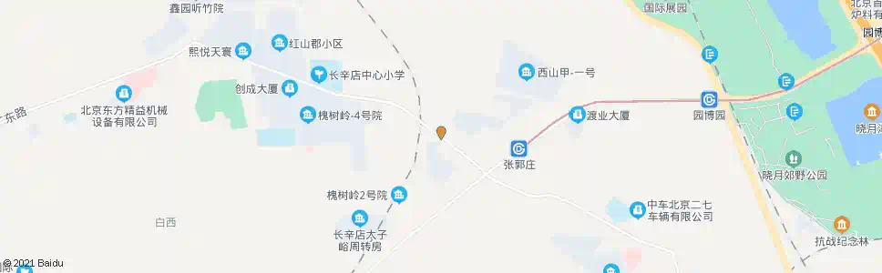 北京槐树岭南站_公交站地图_北京公交_妙搜公交查询2025