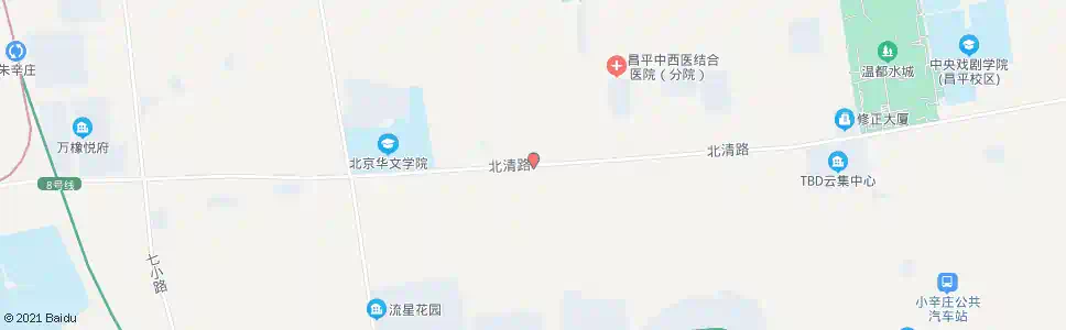 北京马连店_公交站地图_北京公交_妙搜公交查询2025