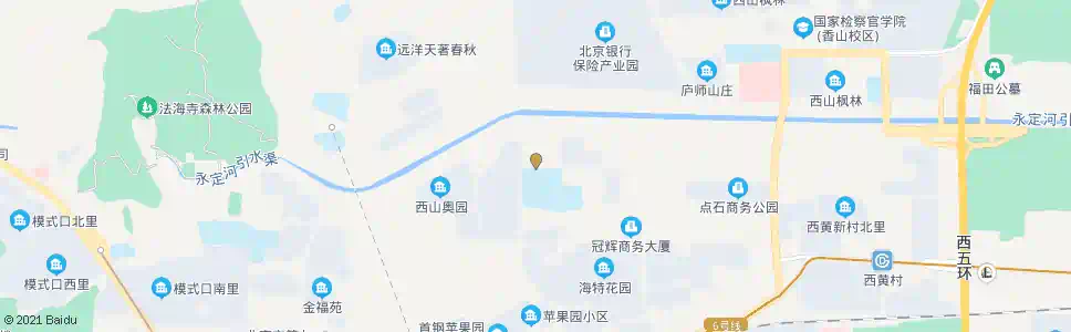 北京石景山科技园_公交站地图_北京公交_妙搜公交查询2025