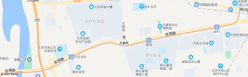 北京大窦桥_公交站地图_北京公交_妙搜公交查询2025