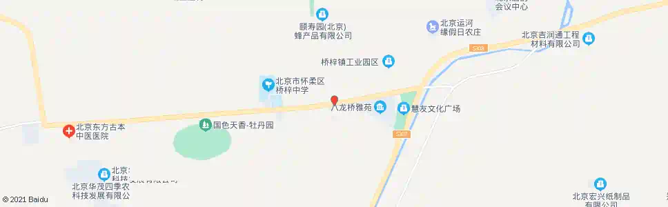 北京桥梓_公交站地图_北京公交_妙搜公交查询2025
