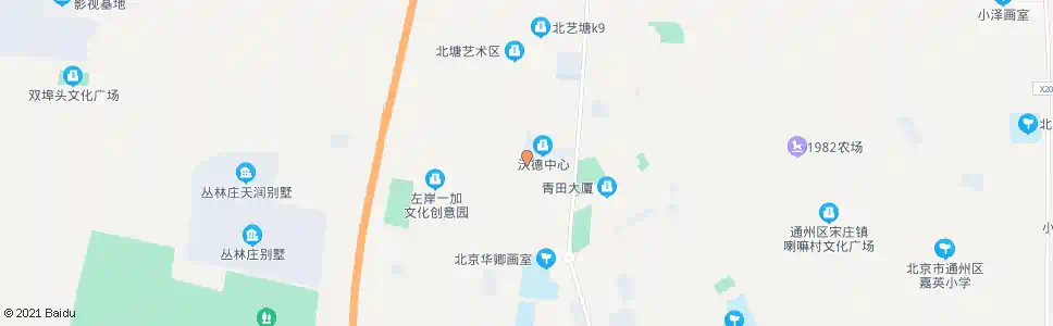 北京宋庄美术馆_公交站地图_北京公交_妙搜公交查询2025