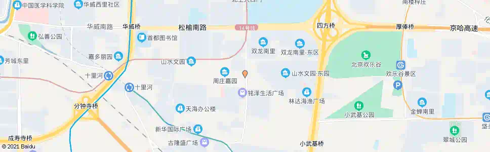 北京弘燕桥_公交站地图_北京公交_妙搜公交查询2025