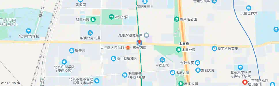 北京高米店_公交站地图_北京公交_妙搜公交查询2025