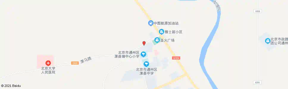 北京漷县市场_公交站地图_北京公交_妙搜公交查询2025