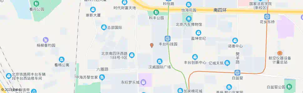 北京总部基地十七区_公交站地图_北京公交_妙搜公交查询2025
