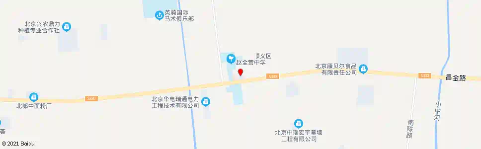 北京赵全营东口_公交站地图_北京公交_妙搜公交查询2025