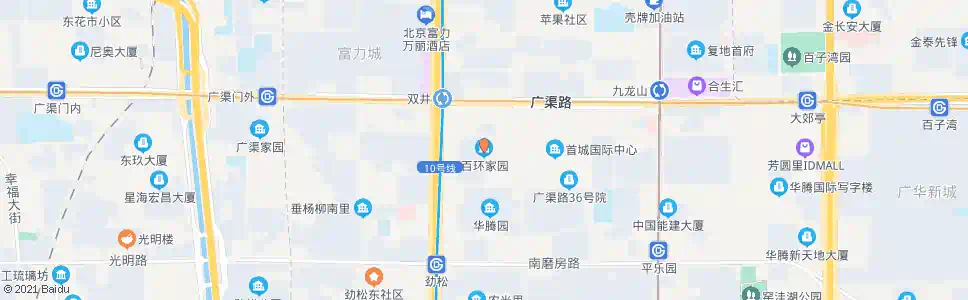 北京百环家园小区东_公交站地图_北京公交_妙搜公交查询2025