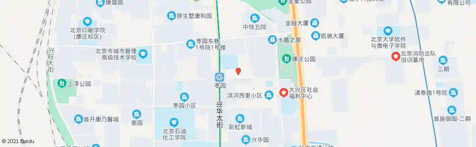 北京枣园东里_公交站地图_北京公交_妙搜公交查询2025