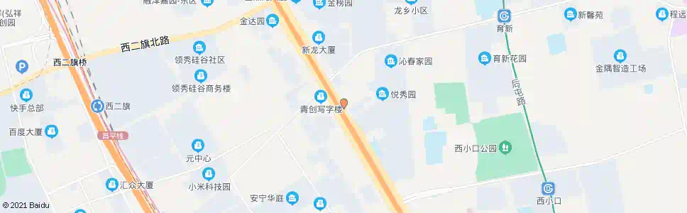 北京西三旗_公交站地图_北京公交_妙搜公交查询2025