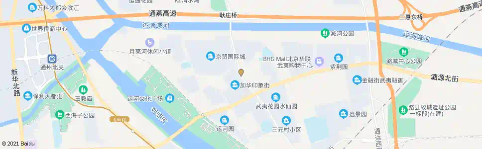 北京耿庄桥南_公交站地图_北京公交_妙搜公交查询2025