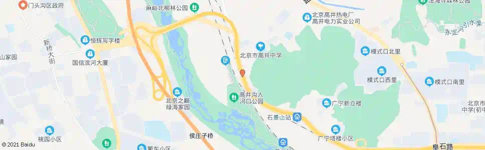 北京麻峪_公交站地图_北京公交_妙搜公交查询2025