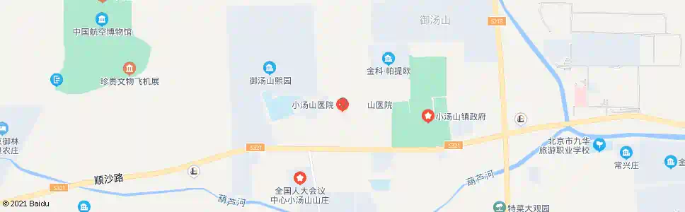 北京小汤山医院_公交站地图_北京公交_妙搜公交查询2025