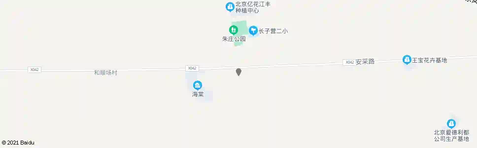 北京安采路口_公交站地图_北京公交_妙搜公交查询2025