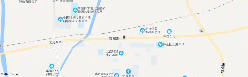 北京北房开发区_公交站地图_北京公交_妙搜公交查询2025