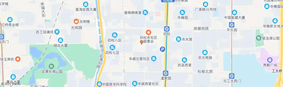 北京劲松南路_公交站地图_北京公交_妙搜公交查询2025