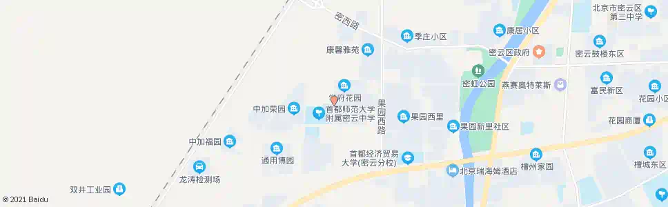 北京密云六中_公交站地图_北京公交_妙搜公交查询2025
