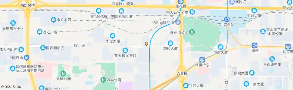 北京马官营西_公交站地图_北京公交_妙搜公交查询2025