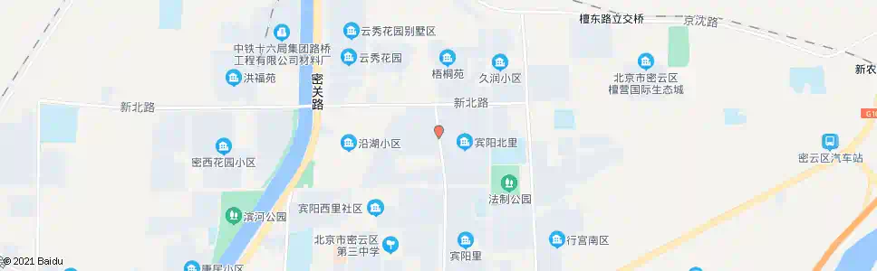 北京宾阳北里_公交站地图_北京公交_妙搜公交查询2025