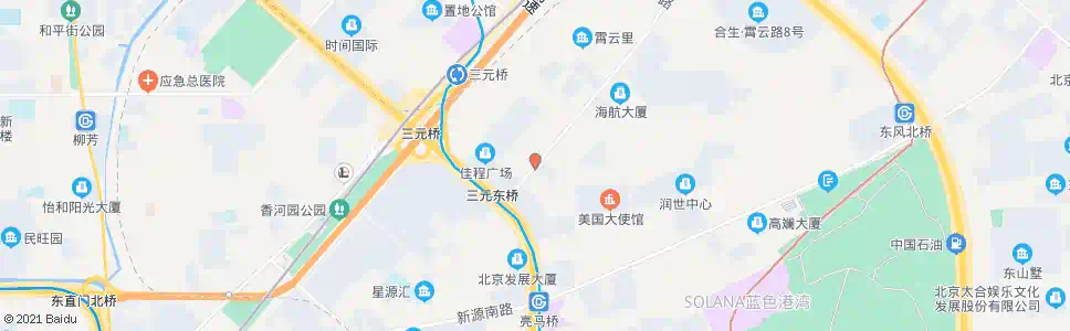 北京三元庵_公交站地图_北京公交_妙搜公交查询2025
