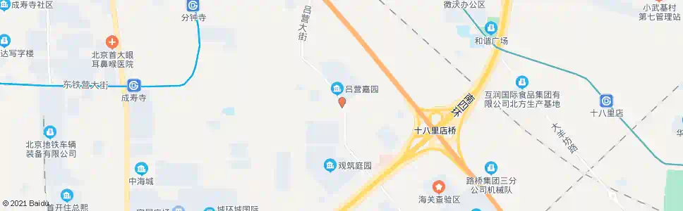 北京吕营嘉园_公交站地图_北京公交_妙搜公交查询2025