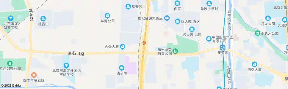 北京四季青桥北_公交站地图_北京公交_妙搜公交查询2025