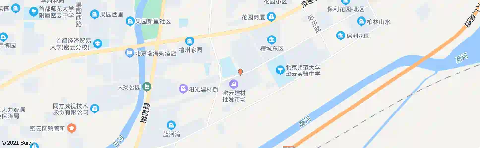 北京庞各庄建材市场_公交站地图_北京公交_妙搜公交查询2025