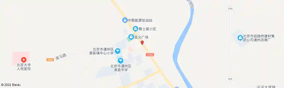 北京通州凤港基地_公交站地图_北京公交_妙搜公交查询2025