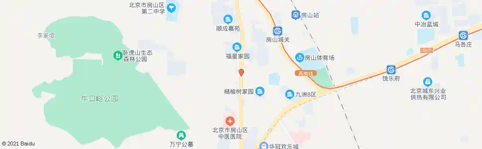 北京房山大角南_公交站地图_北京公交_妙搜公交查询2025